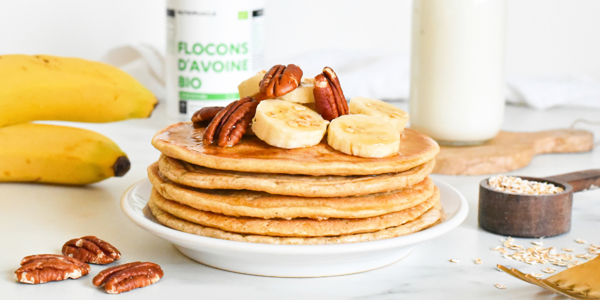 Pancakes aux flocons d'avoine