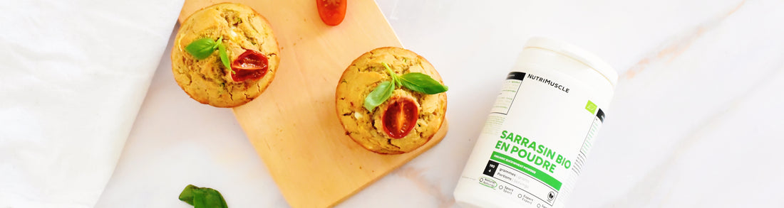 Muffins sarrasin et fêta