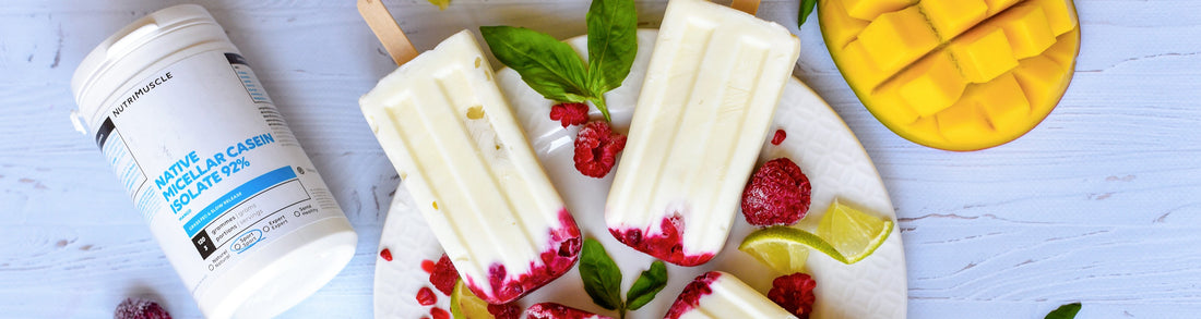 glace protéinée aux fruits