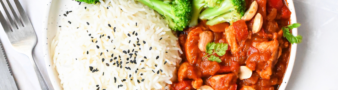 Poulet au curry rouge