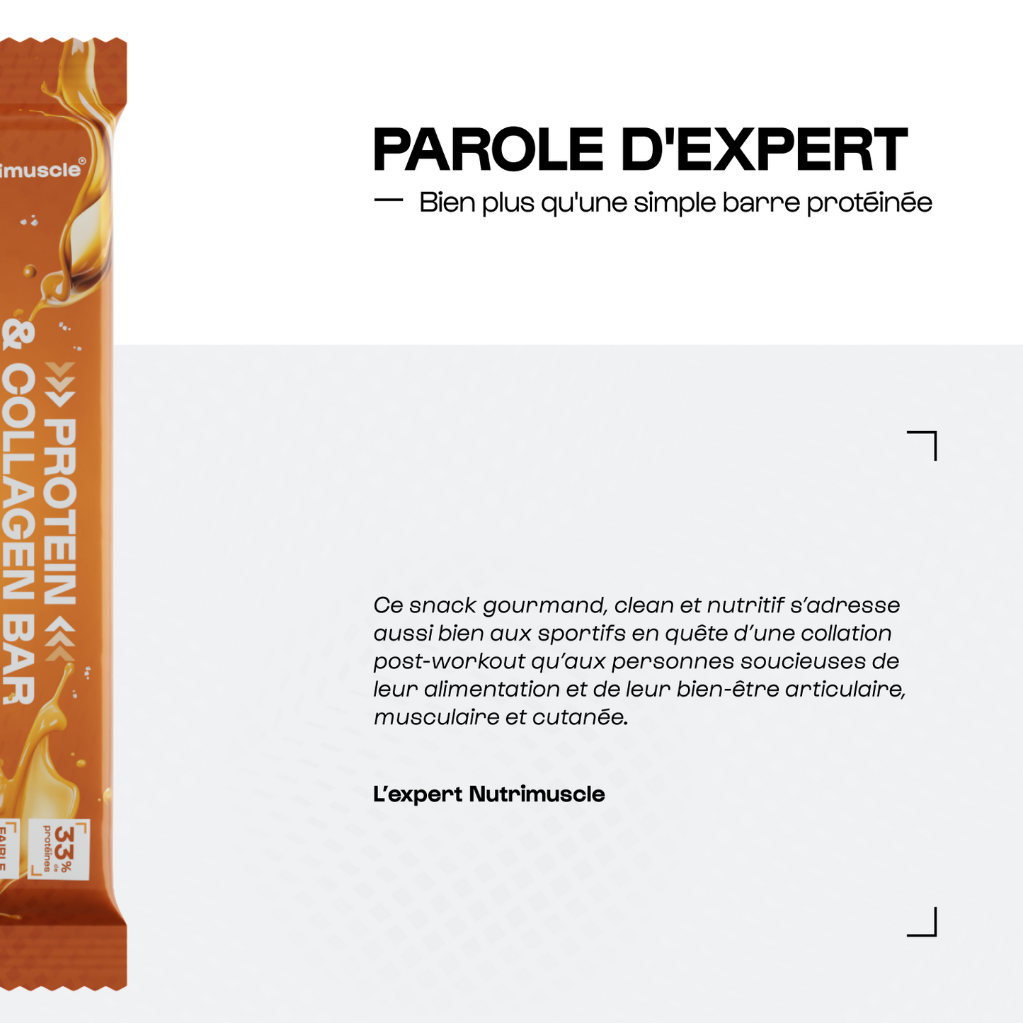 Barres Protéine & Collagène - lot de 4