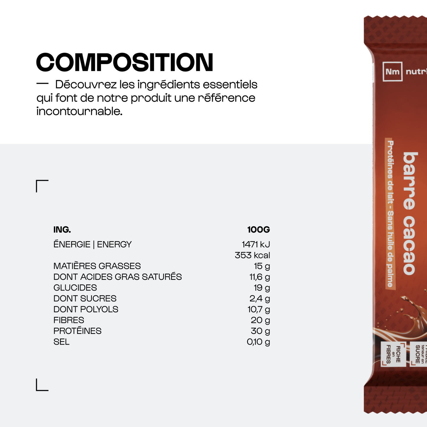 Barres Protéine & Collagène - lot de 4