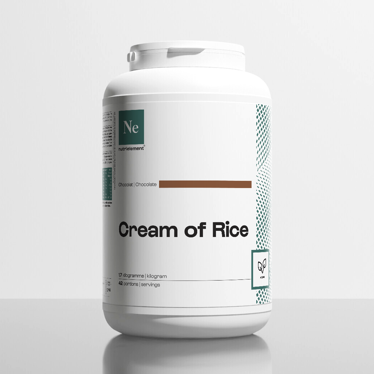 Organic rice cream