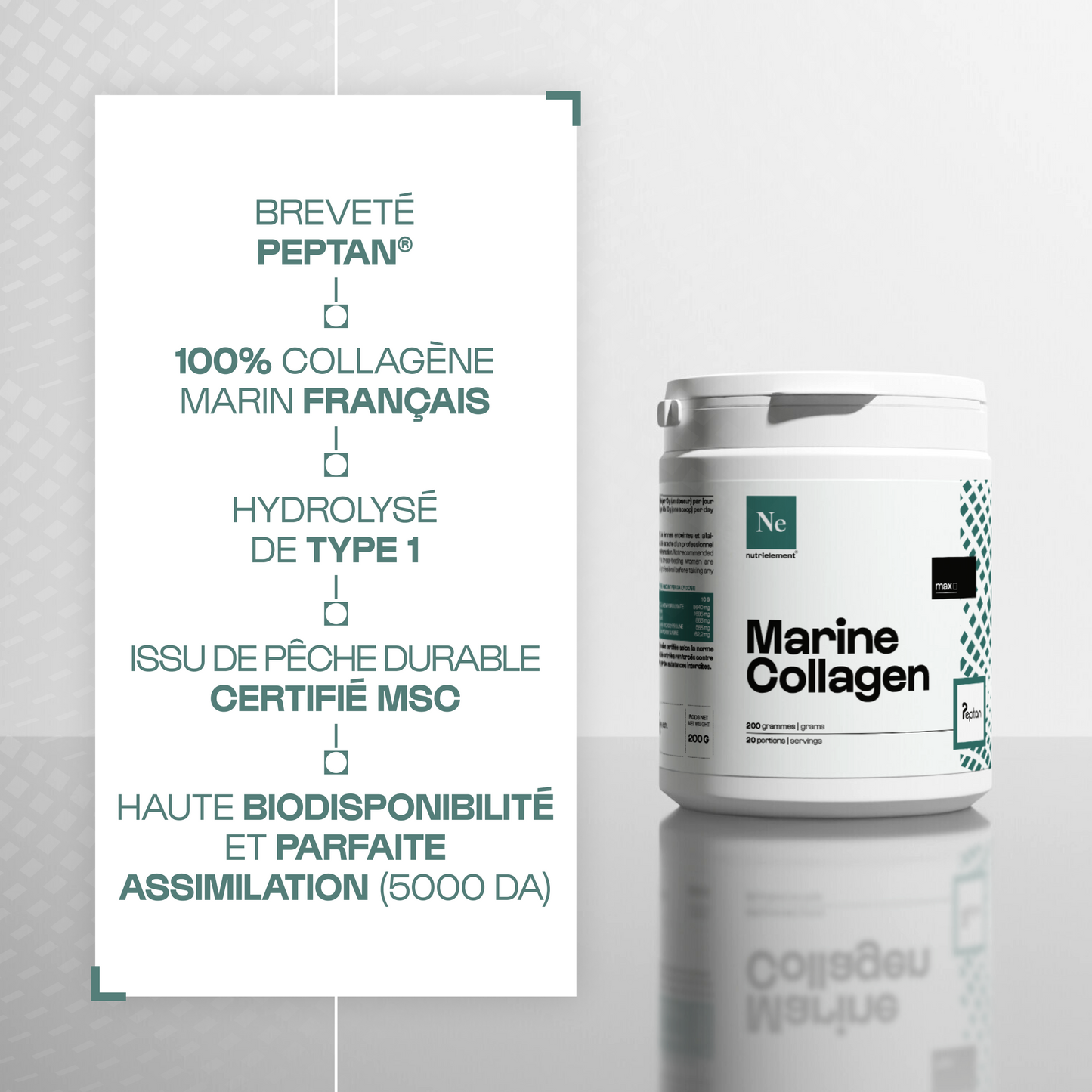 Collagen Marin Peptan® 1 in powder