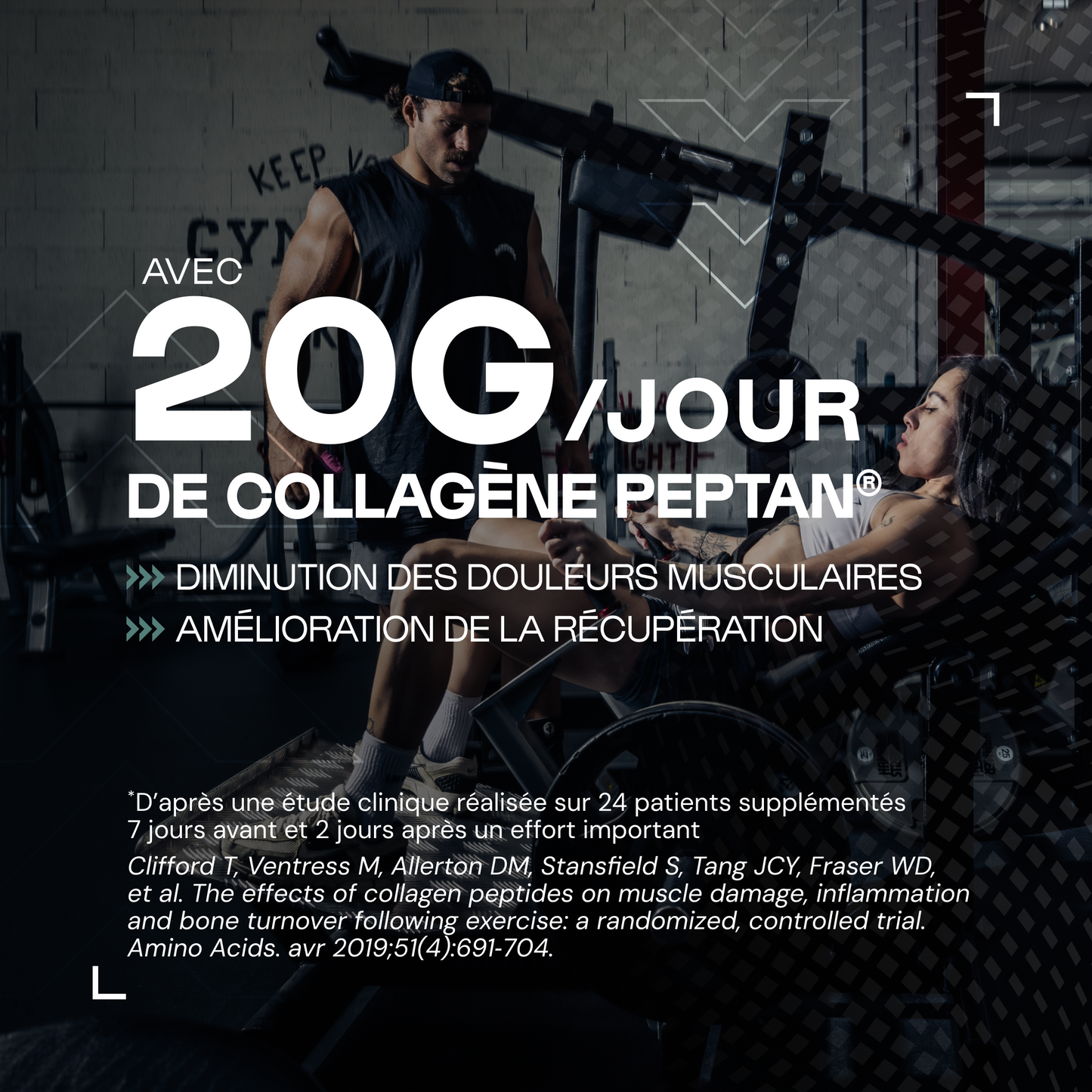 Collagen Peptide Peptan® 1 in powder