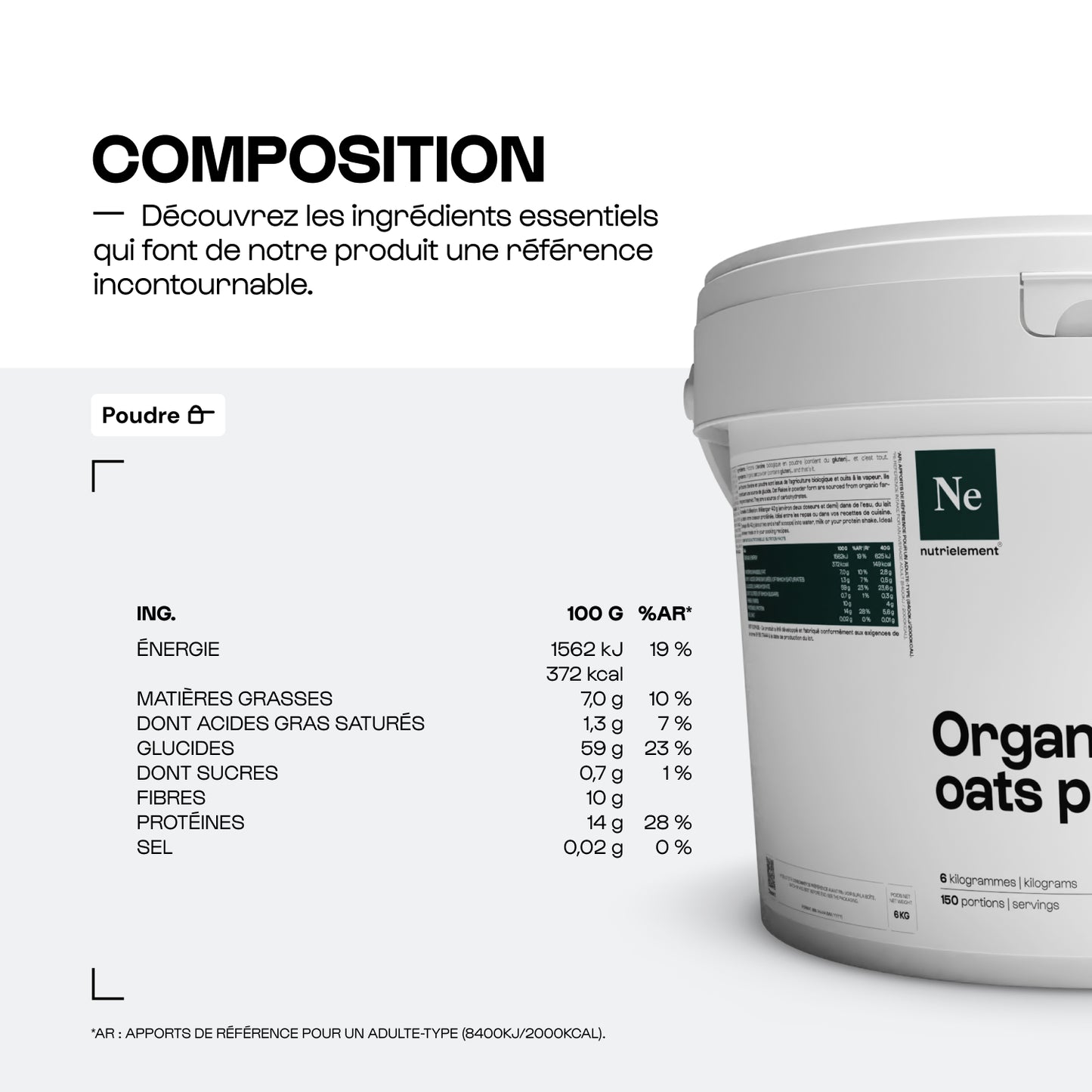 Organic oats