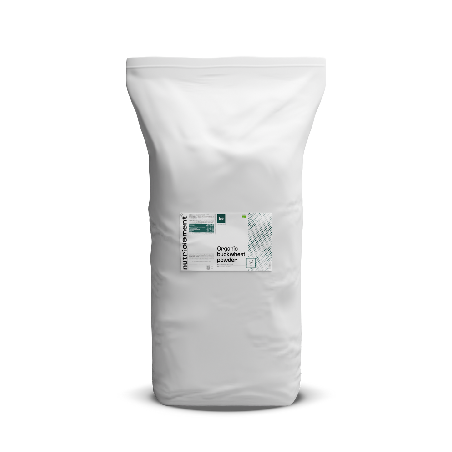 Organic Buckwheat Flakes in powder