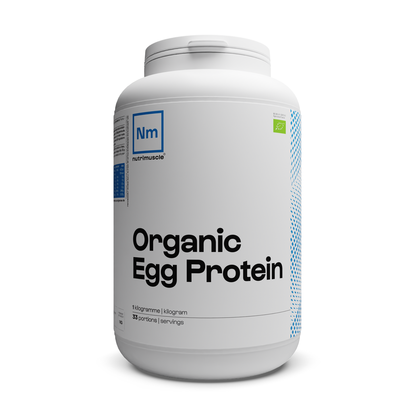 Organic egg protein