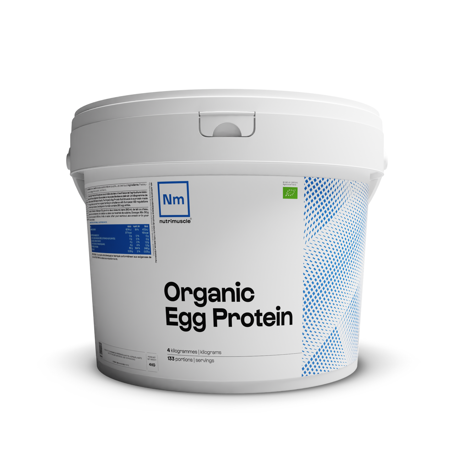 Organic egg protein