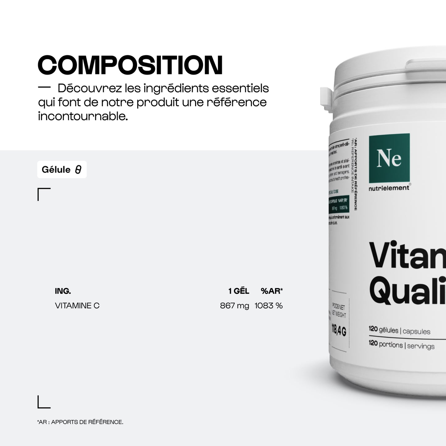 Vitamin C Quali®C in capsules
