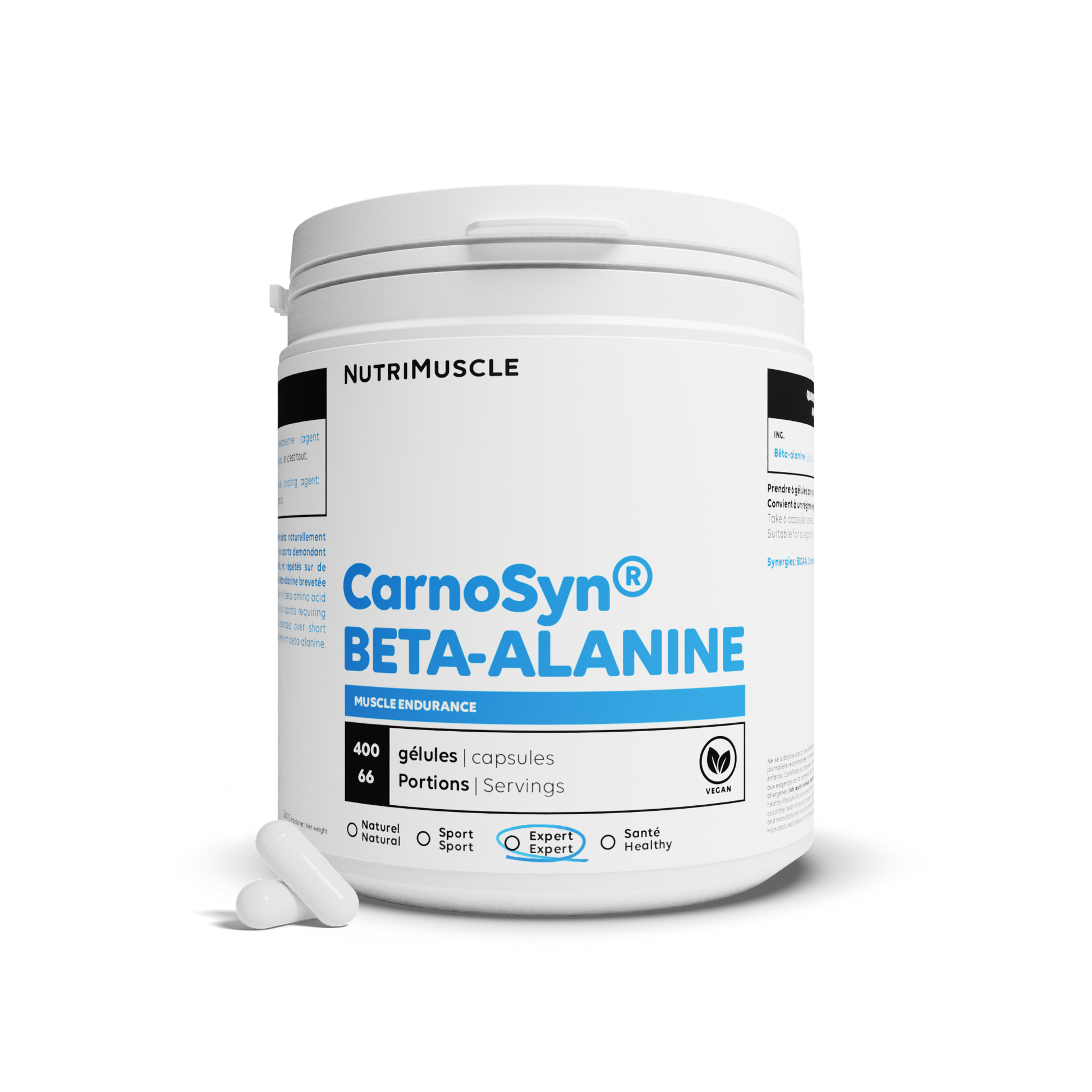 Beta-alanine carnosyn® in capsules
