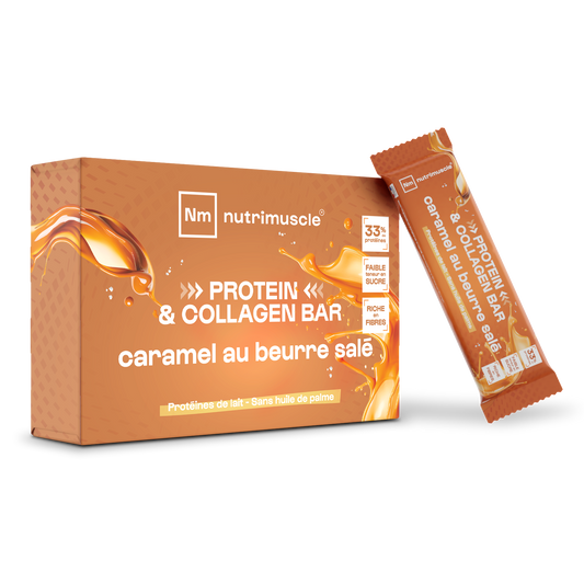 Barres Protéine & Collagène - lot de 4