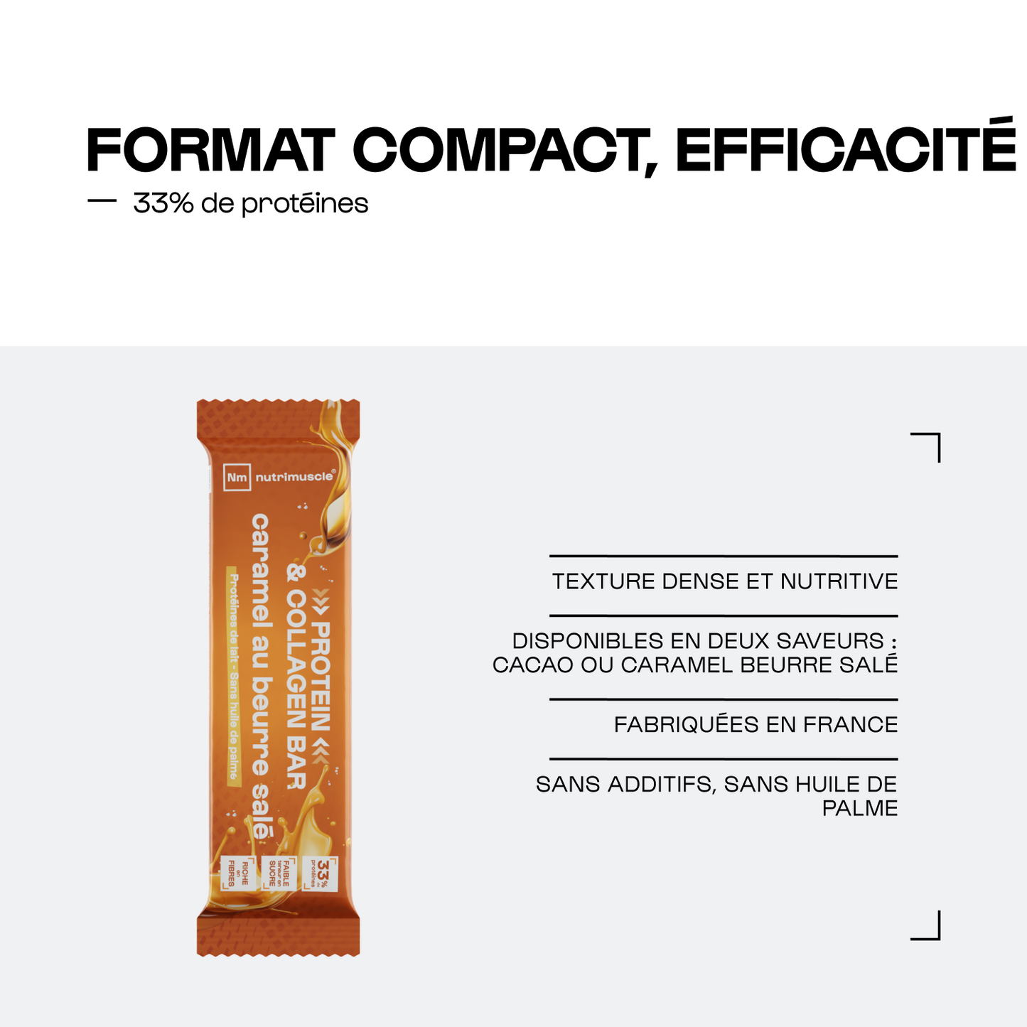 Barres Protéine & Collagène - lot de 4