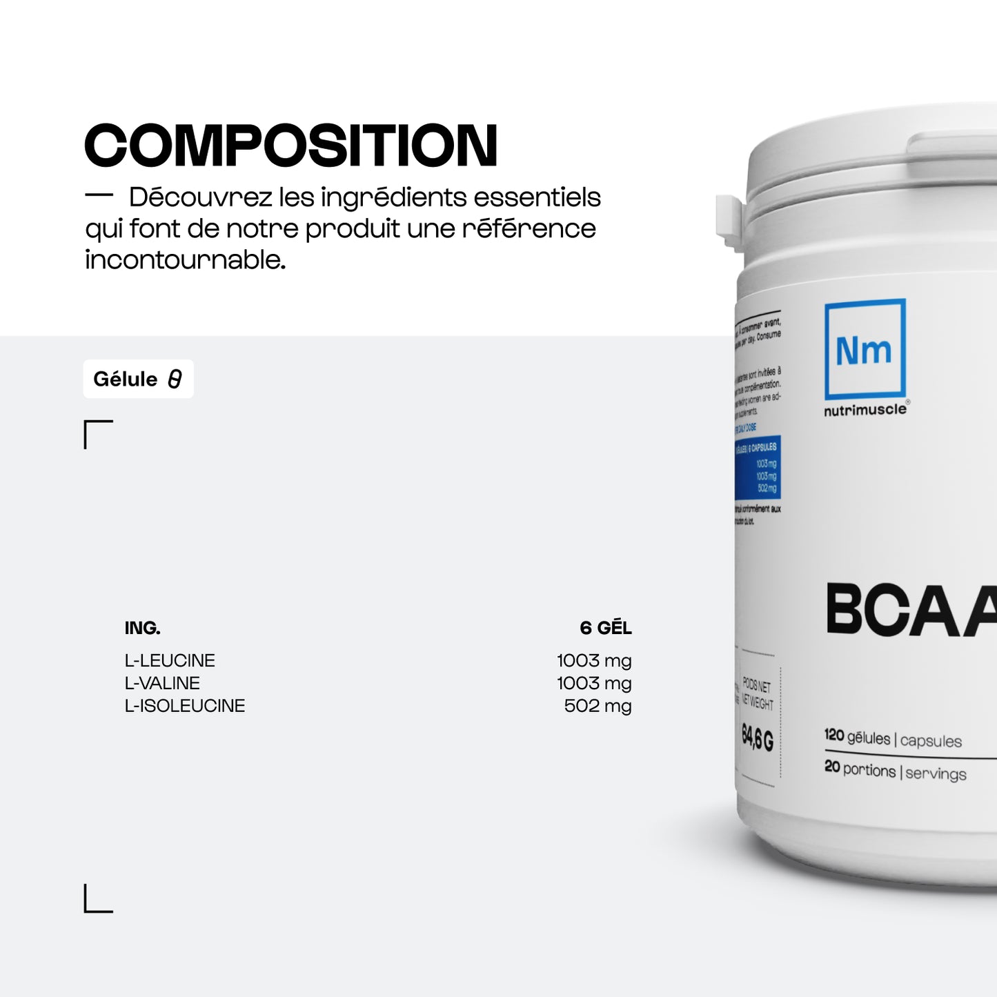 BCAA 2.1.2 Resistance in capsules