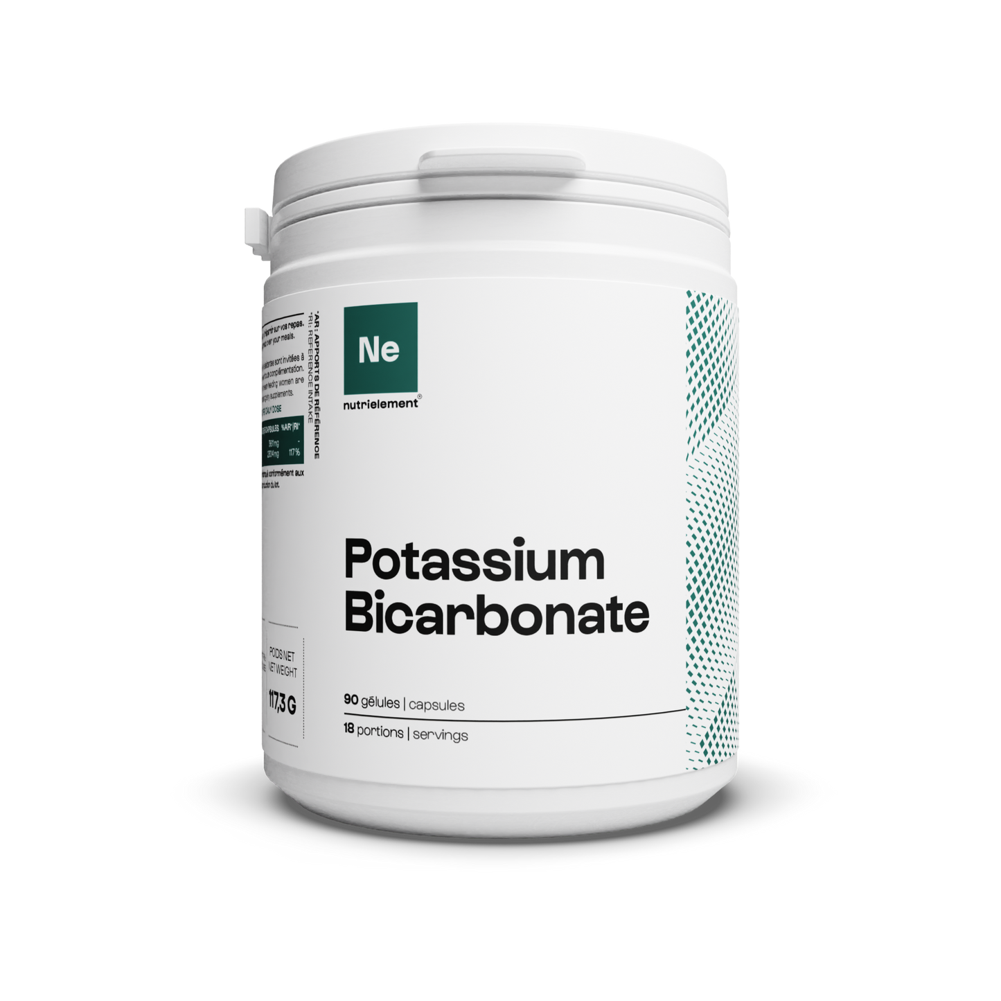 Potassium baking in capsules