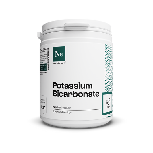 Potassium baking in capsules