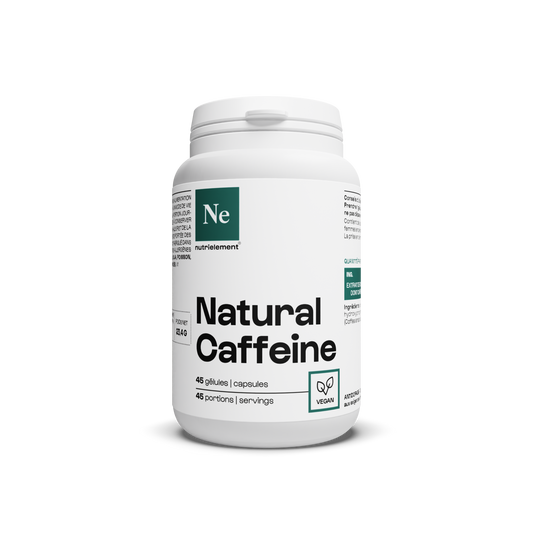 Natural caféine in capsules