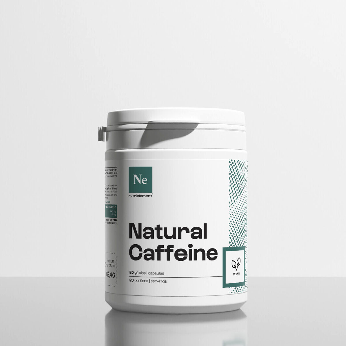 Natural caféine in capsules