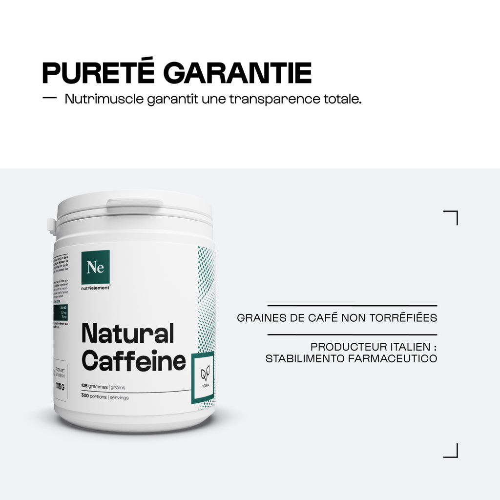 Powder natural caffeine