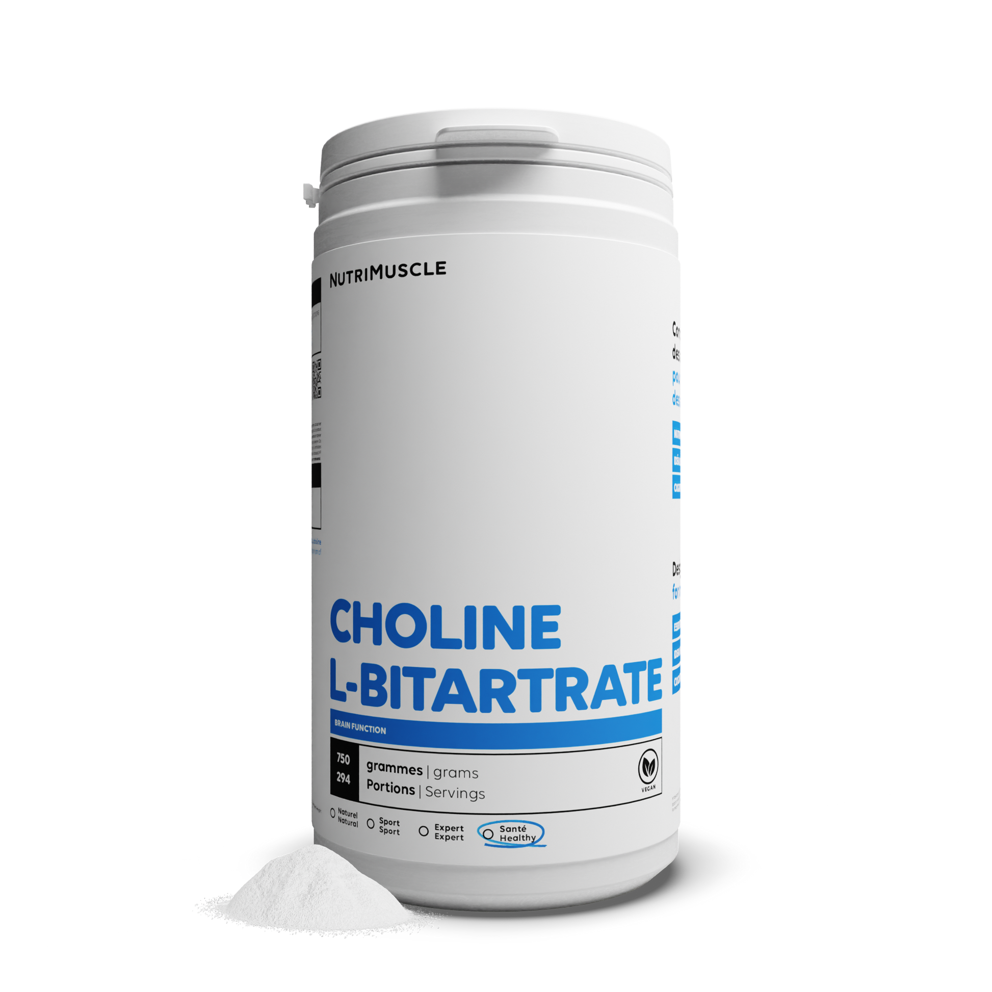 Choline l-bitatrate powder