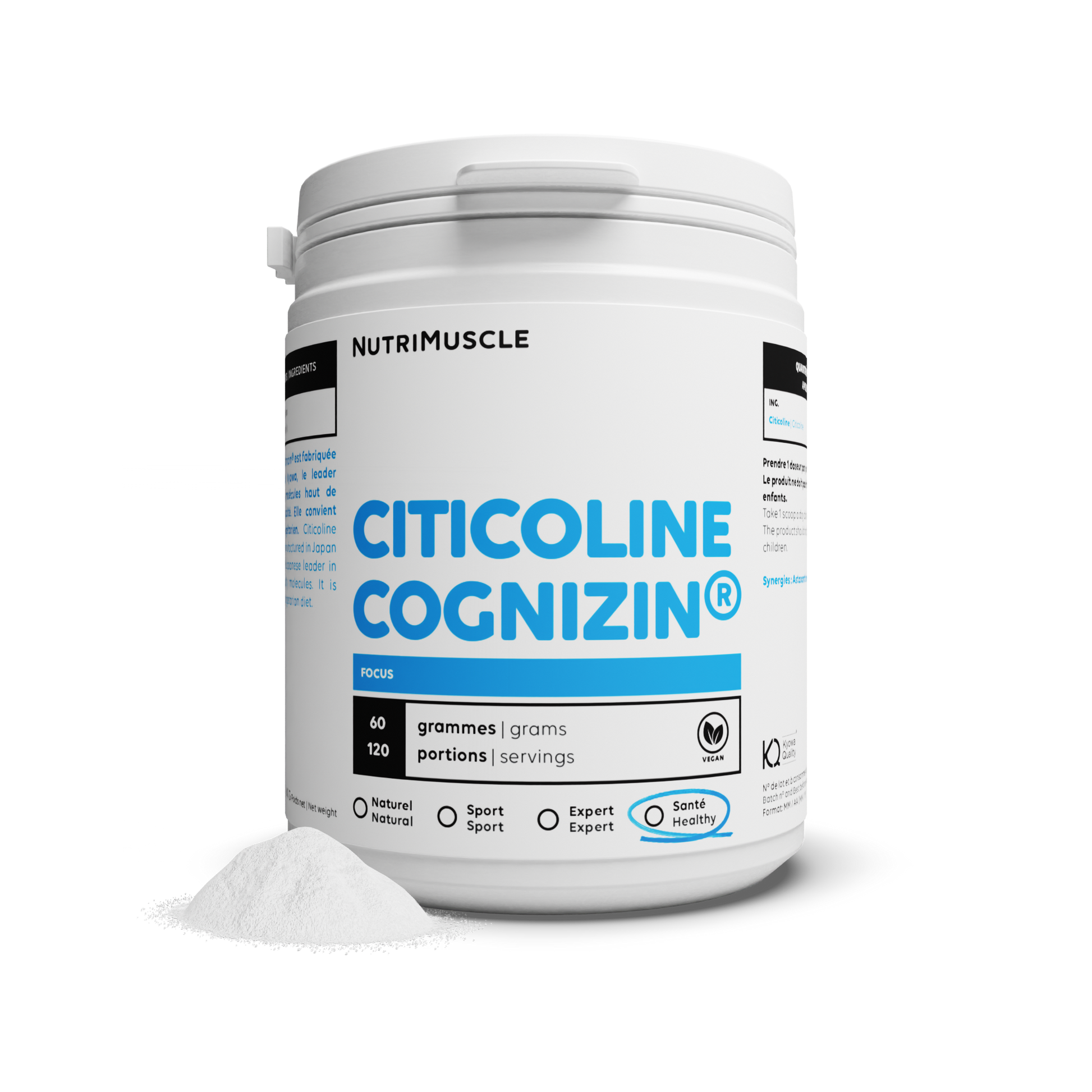 Citicolic (cdp-choline) in powder