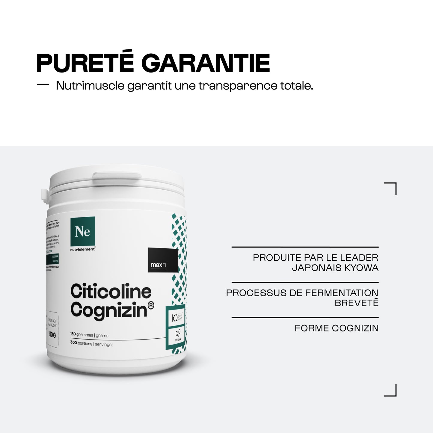 Citicoline Cognizin en poudre