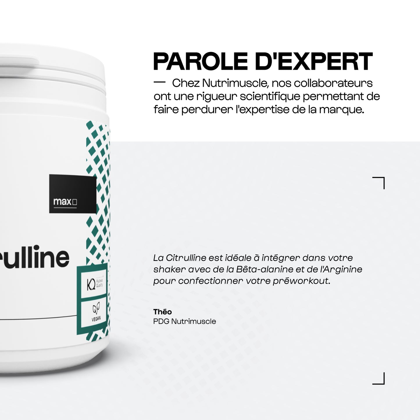 Citrulline (L-Citrulline Base) in Capsules