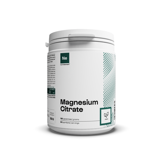 Powder magnesium citrate