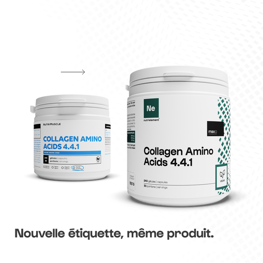 A amino acids of collagen 4.4.1 in capsules