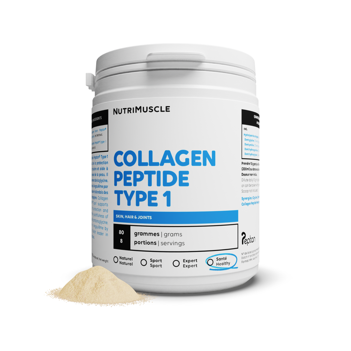 Collagen Peptide Peptan® 1 in powder