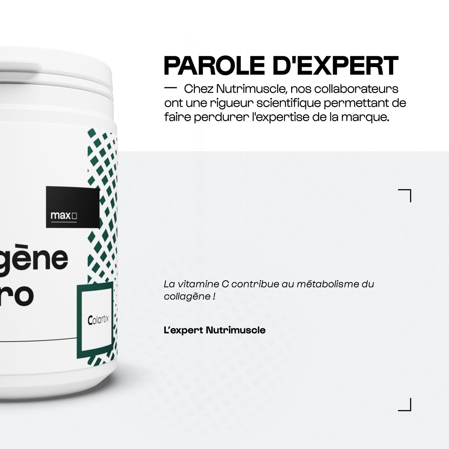 Collagen Peptide Peptan®ii (Colartix) in capsules