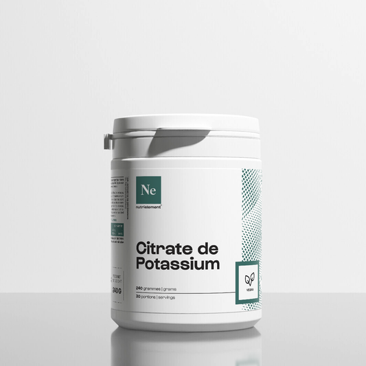Powdered potassium citrate