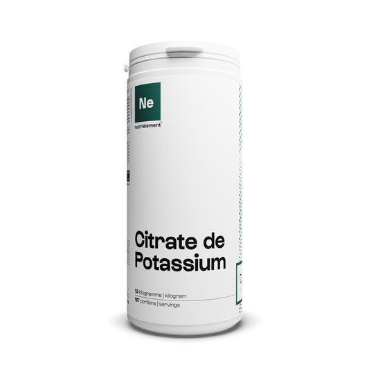 Powdered potassium citrate