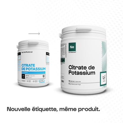 Potassium citrate in capsules