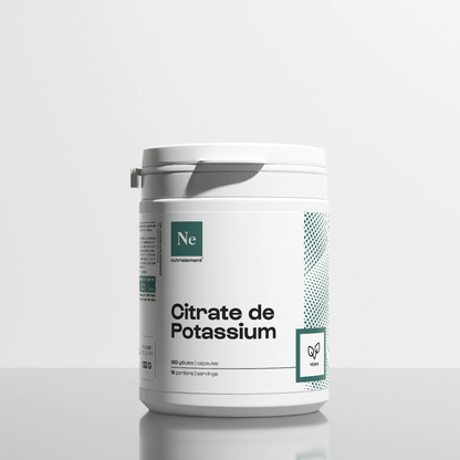 Potassium citrate in capsules