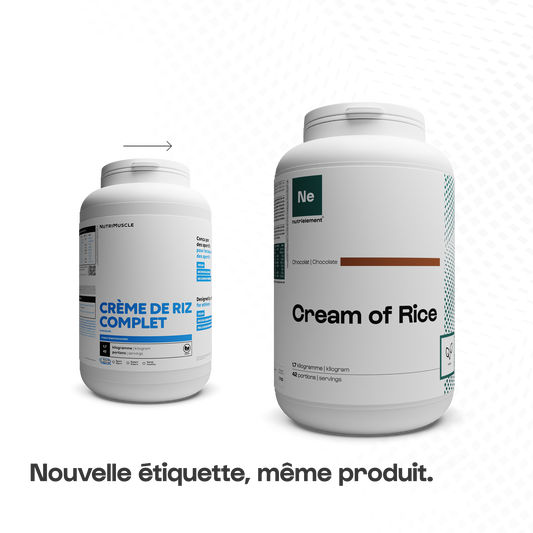Organic rice cream