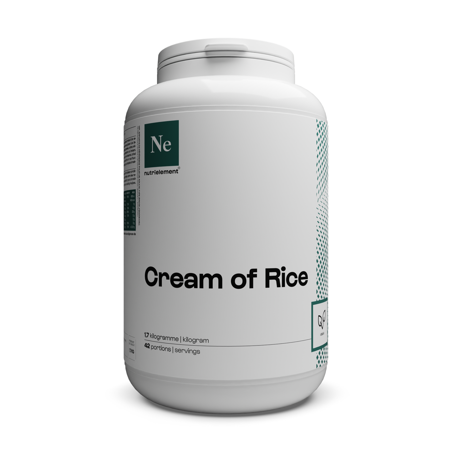 Organic rice cream