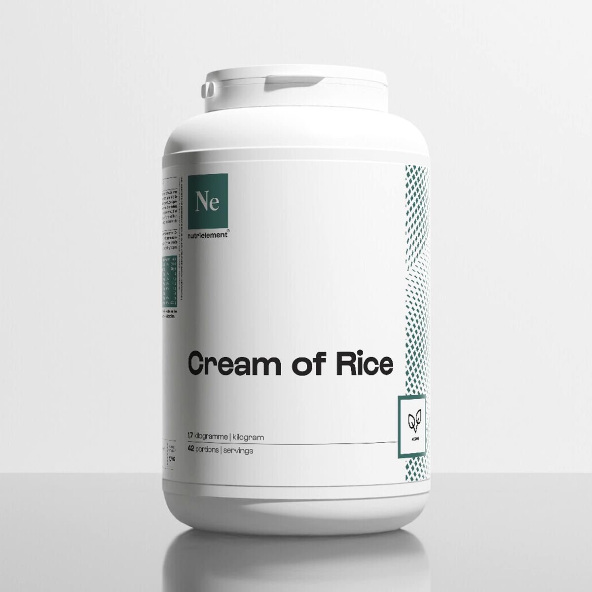 Organic rice cream