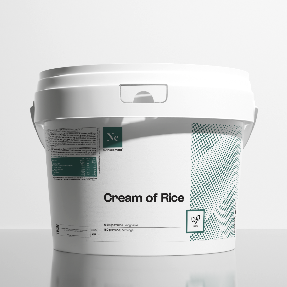 Organic rice cream