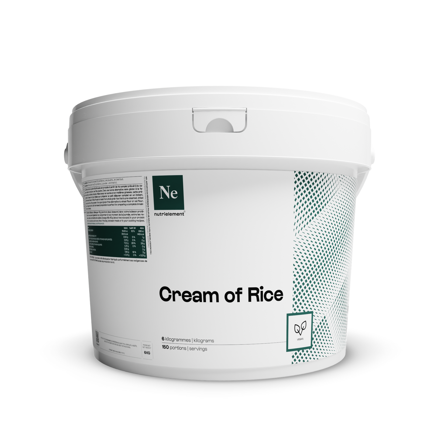 Organic rice cream