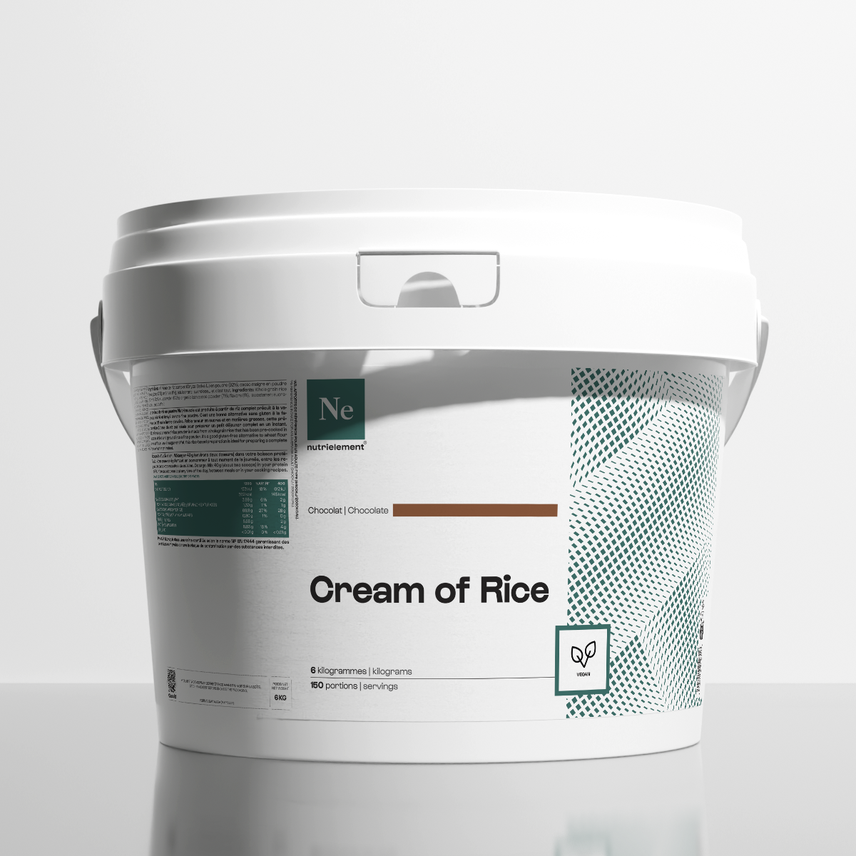 Organic rice cream