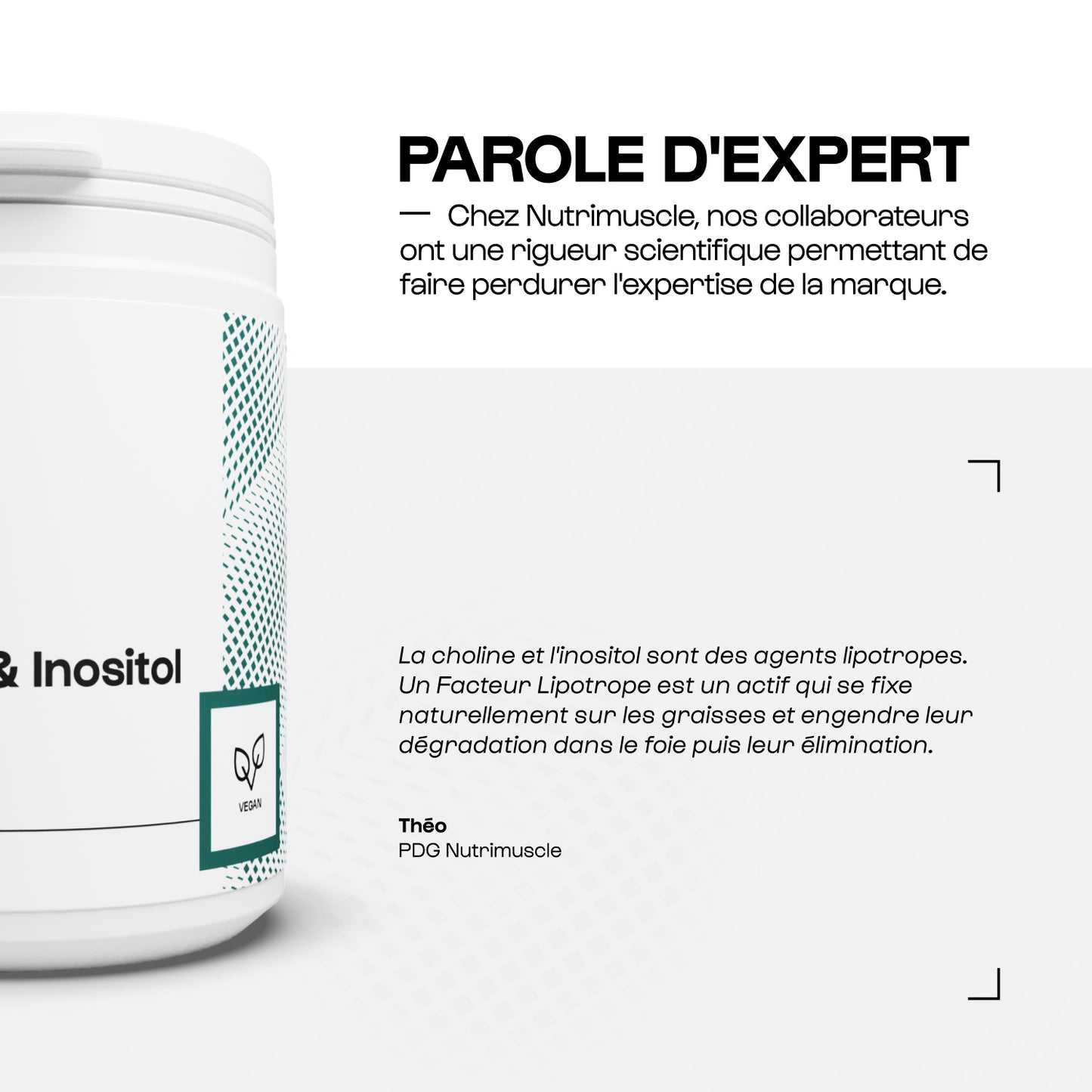 Fat Burner: Choline &amp; inositol