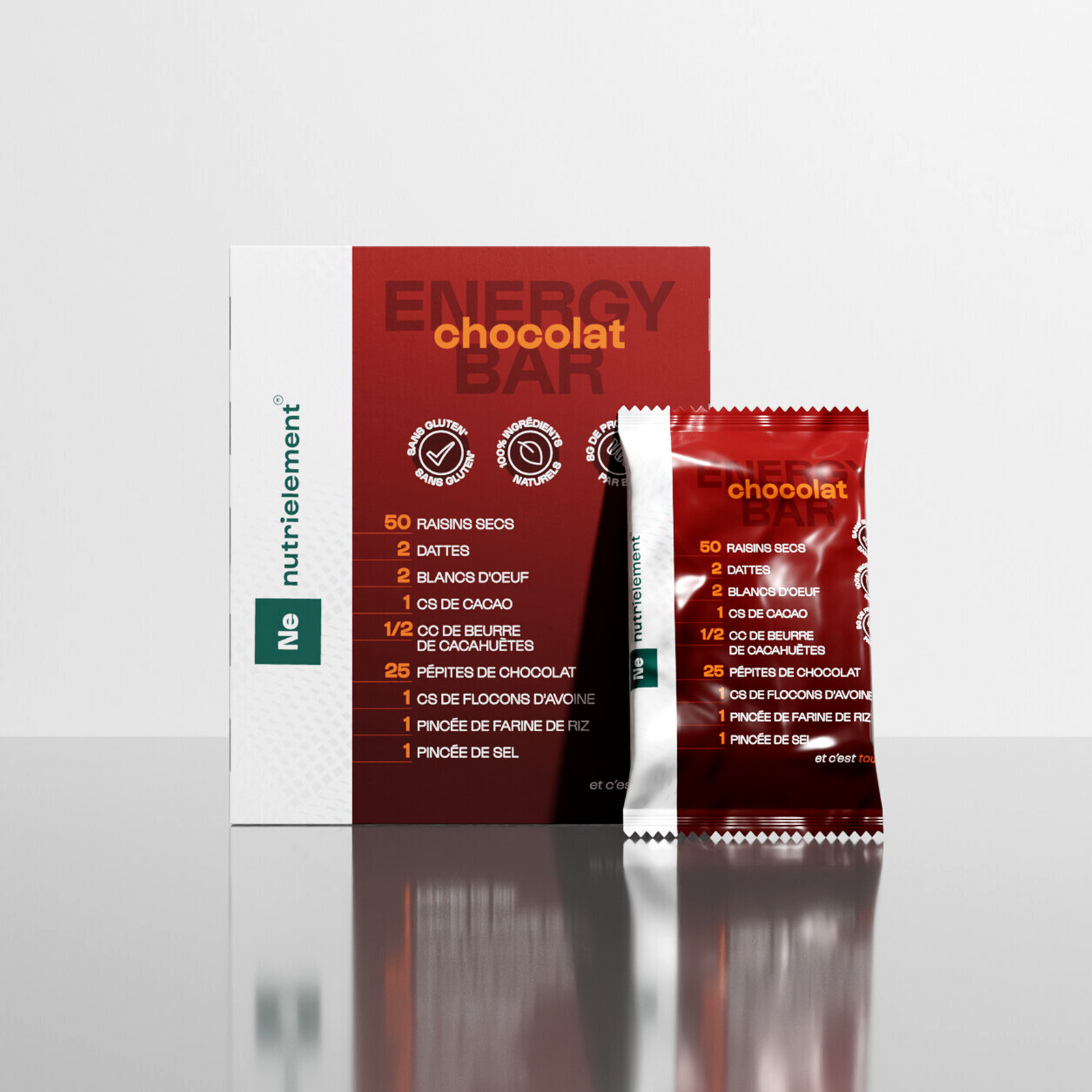 Protein & Energy Bars - pack of 4