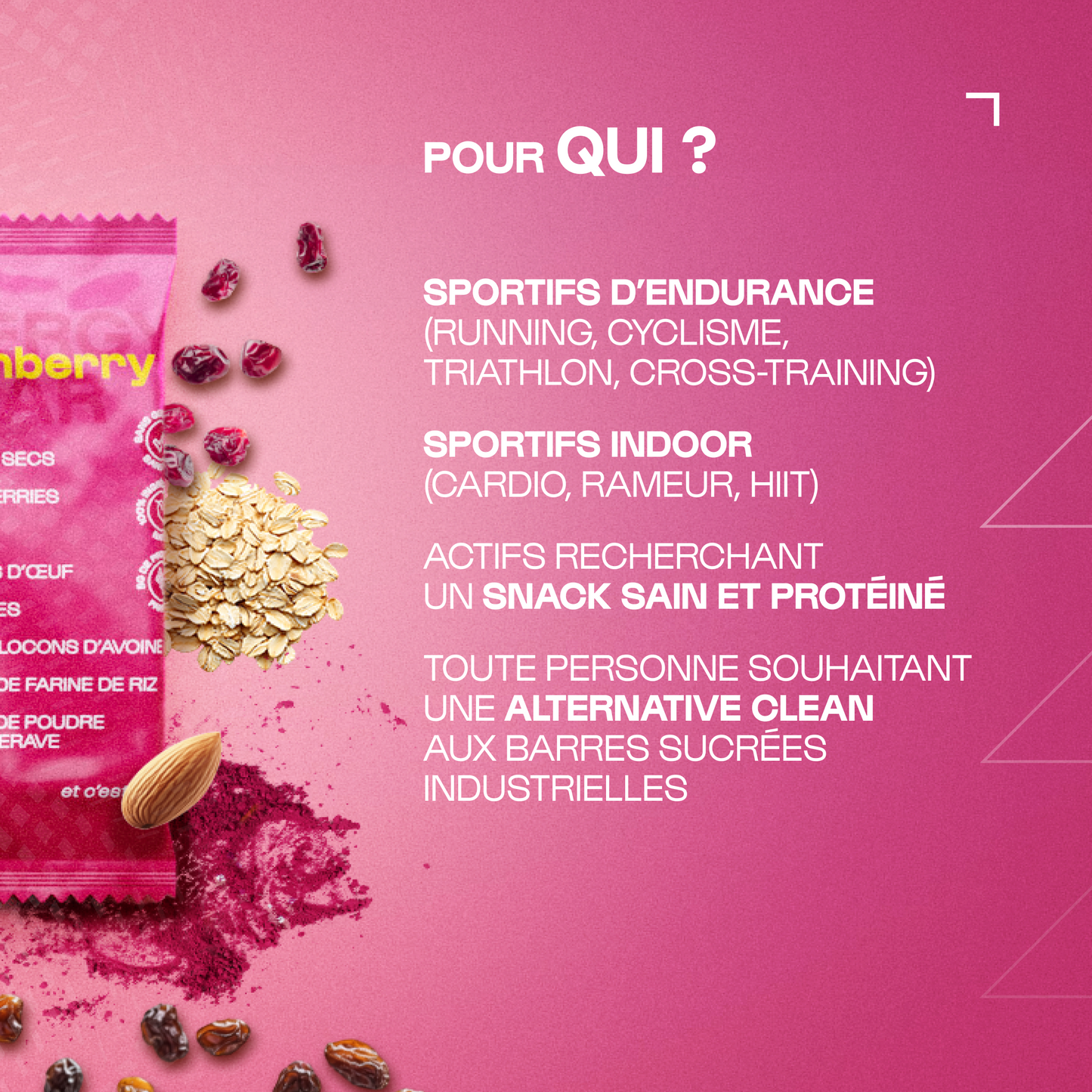 Barres Protéine & Energie - lot de 4