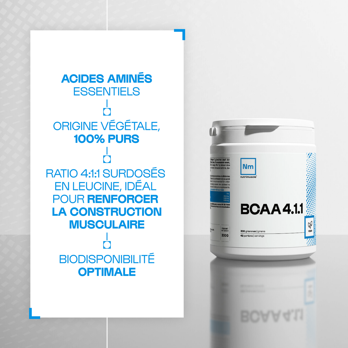 BCAA 4.1.1 Manufacturers in capsules