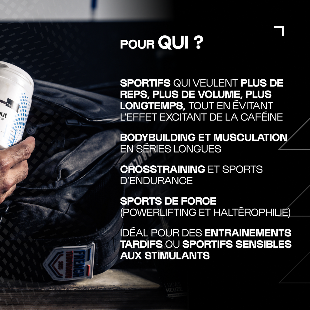 Pré-workout Musclepump - sans caféine