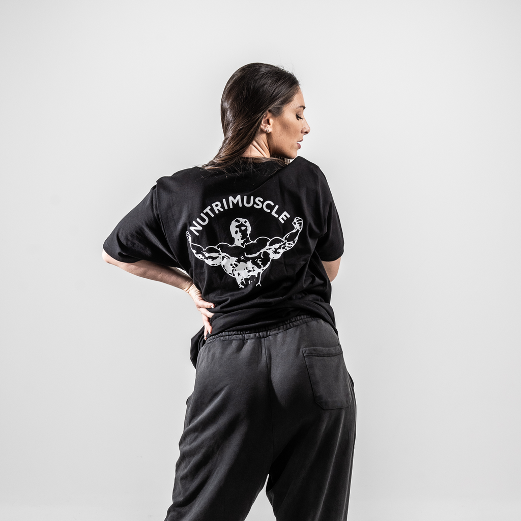 Nutrimuscle black t-shirt