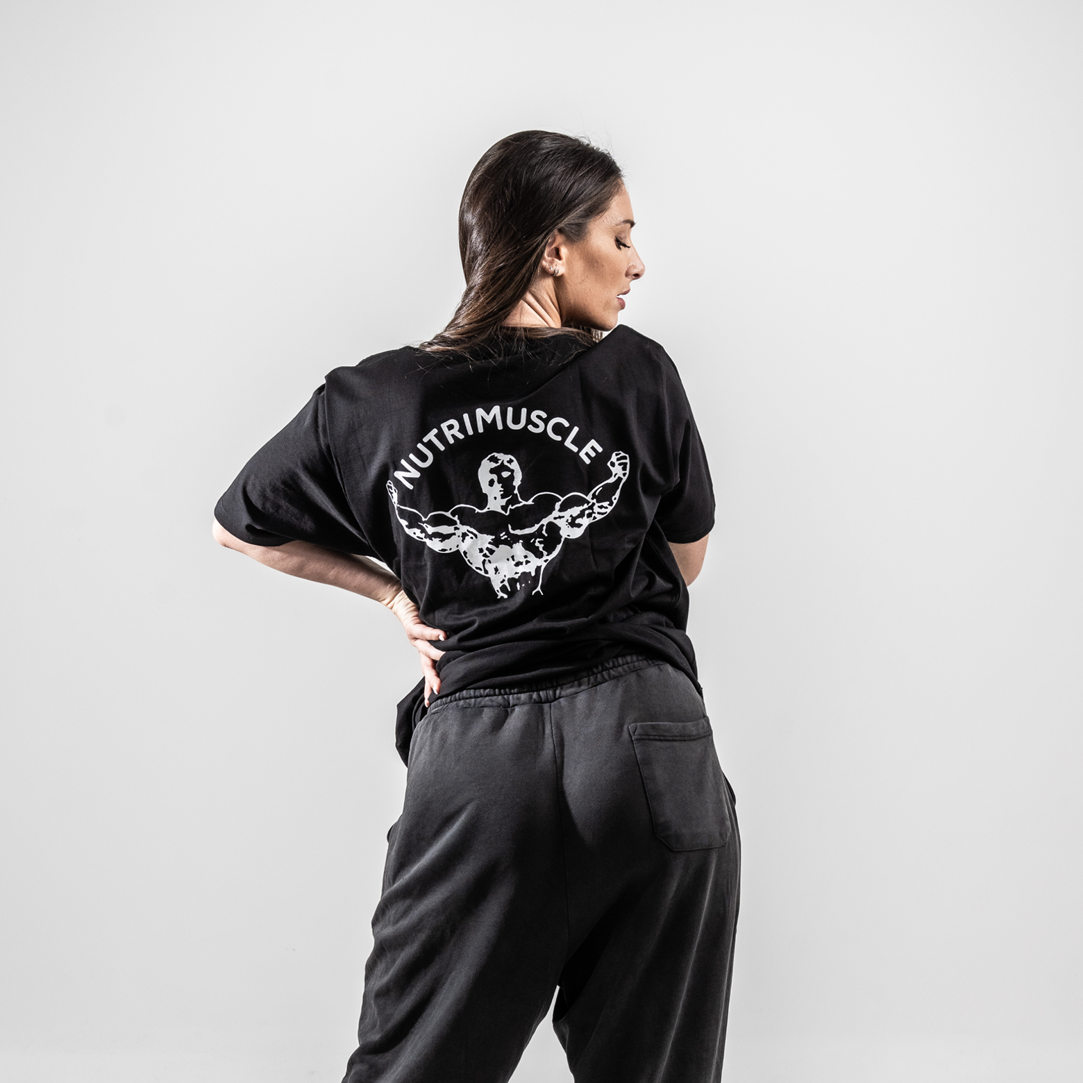 Nutrimuscle black t-shirt