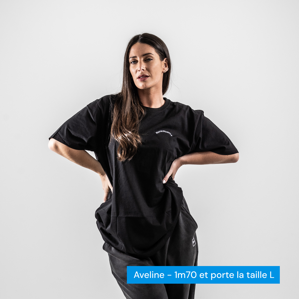Nutrimuscle black t-shirt