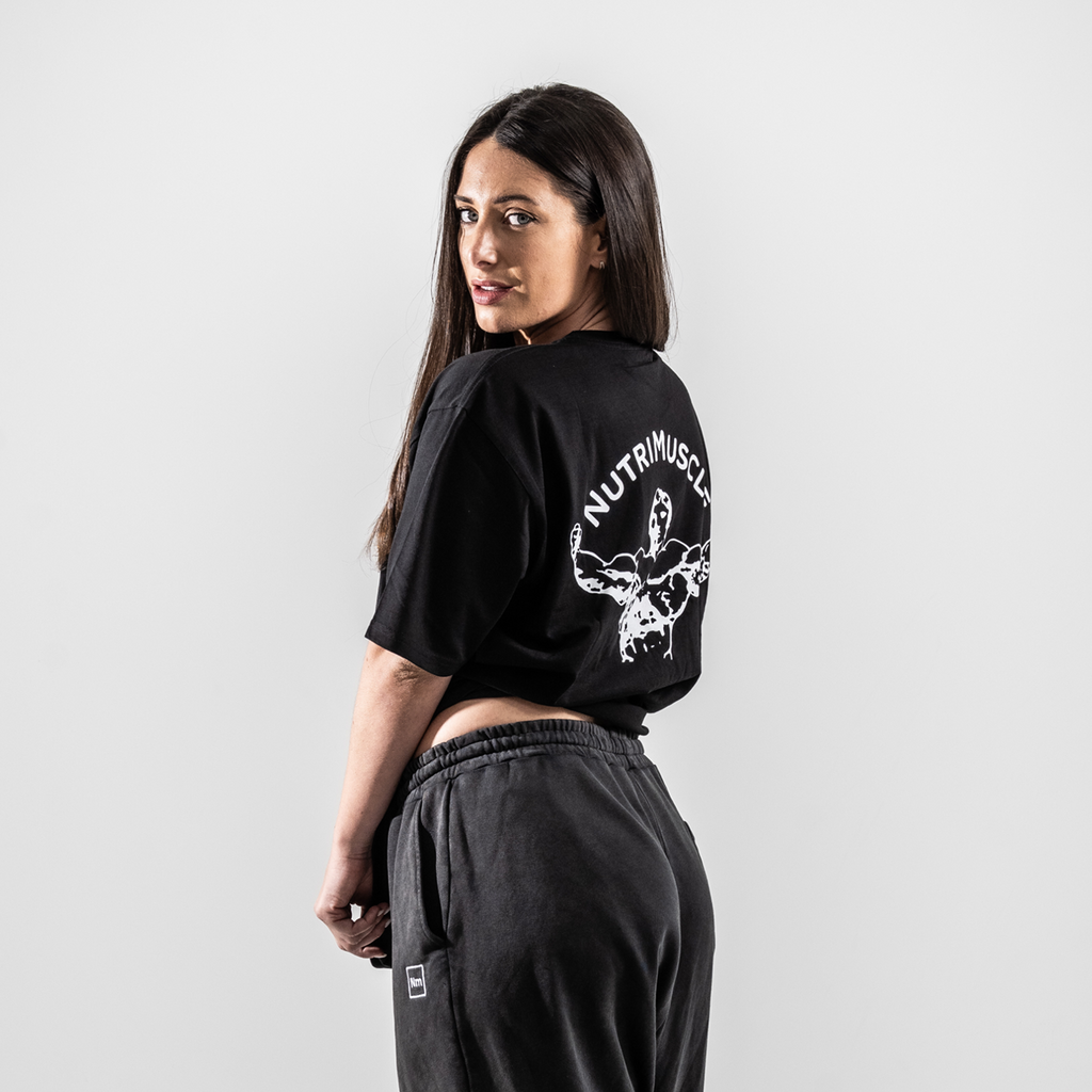 Nutrimuscle black t-shirt